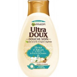 Garnier Ultra Doux Douche Soin Huile d’Argan du Maroc & Fleur de Jasmin 250ml (lot de 4)