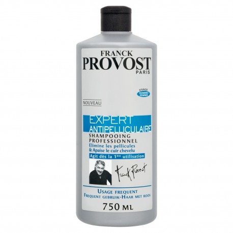 Franck Provost Shampooing Professionnel Expert Antipelliculaire à Usage Fréquent 750ml (lot de 3)