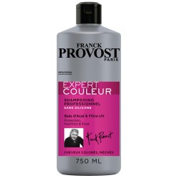 Franck Provost Shampooing Professionnel Expert Couleur Baie d’Acaï & Filtre UV 750ml (lot de 3)