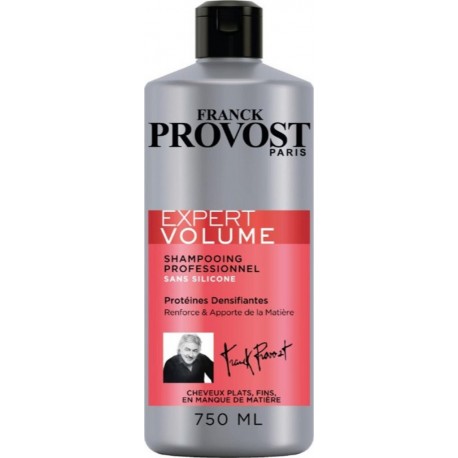 Franck Provost Shampooing Professionnel Expert Volume au Proteines Densifiantes 750ml (lot de 3)