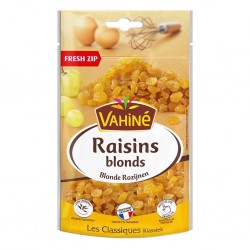 Vahiné Raisins Blonds Les Classiques Fresh Zip 125g (lot de 3)