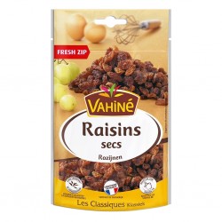 Vahiné Raisins Secs Les Classiques Fresh Zip 125g (lot de 3)