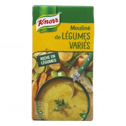 Knorr Mouliné de Légumes Variés 50cl (lot de 4)