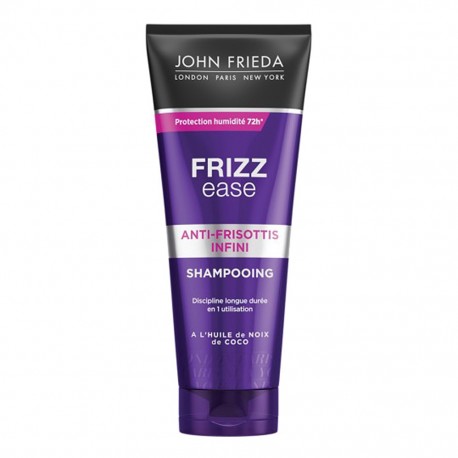 John Frieda Frizz Ease Anti-Frisottis Infini Shampooing à l’Huile de Noix de Coco 250ml (lot de 3)