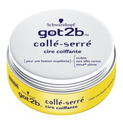 Schwarzkopf Got2b Collé-serré Cire Coiffante 75ml (lot de 3)