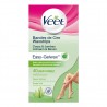 Veet Bandes de Cire Corps & Jambes Easy-Gelwax par 40 Bandes Maxi Format Peaux Sèches (lot de 2)