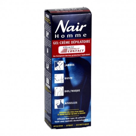 Nair Homme Gel-Crème Dépilatoire au Complexe Dermo-Protecteur Hydratant 200ml (lot de 2)