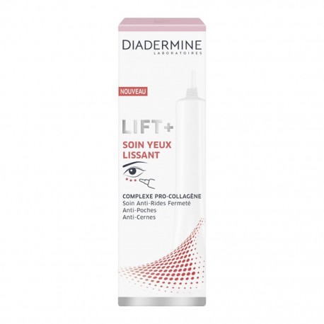 DIADERMINE Lift + Soin des Yeux Lissant Complexe Pro-Collagène 15ml (lot de 2)