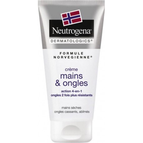 Neutrogena Formule Norvégienne Crème Mains & Ongles Mains Sèches Ongles Cassants Abîmés 100g (lot de 2)