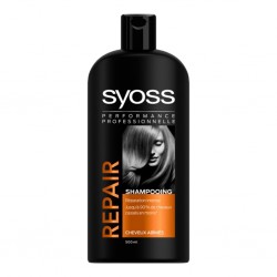 SYOSS Repair Shampooing Cheveux Abîmés 500ml (lot de 4)