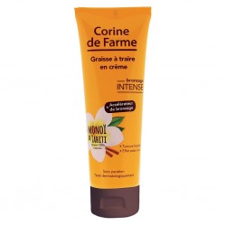 Corine de Farme Graisse à Traire en Crème + Accélérateur de Bronzage Intense Monoï de Tahiti 125ml (lot de 2)