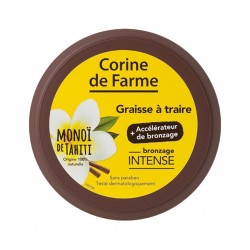 Corine de Farme Graisse à Traire + Accélérateur de Bronzage Intense Monoï de Tahiti 150ml (lot de 2)
