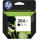 HP Cartouche d’Encre 304 XL 304XL BLACK Noir (lot de 2) N9K08AE