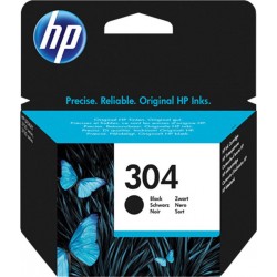 HP Cartouche d’Encre 304 BLACK Noir (lot de 2)