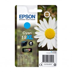 Epson Cartouche d’Encre Claria Home Ink Cyan 18 XL (lot de 2)