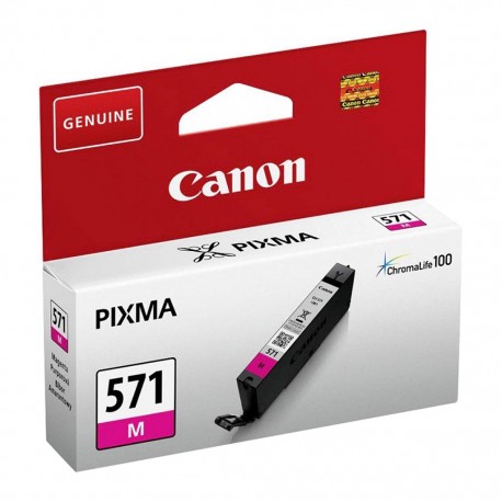 Canon Cartouche d’Encre Pixma ChromaLife 100 571 Magenta (lot de 2)