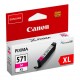 Canon Cartouche d’Encre Pixma ChromaLife 100 571 Magenta XL (lot de 2)