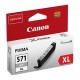 Canon Cartouche d’Encre Pixma ChromaLife 100 571 Gris XL (lot de 2)