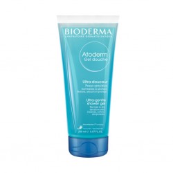 BIODERMA Atoderm Gel Douche Ultra-Douceur Peaux Sensibles Normales à Sèches 200ml (lot de 2)