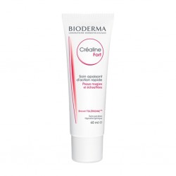 BIODERMA Créaline Fort Soin Apaisant d’Action Rapide Peaux Rougies et Échauffées 40ml (lot de 2)