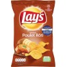 Lay's Chips Saveur Poulet Rôti 130g (lot de 10)