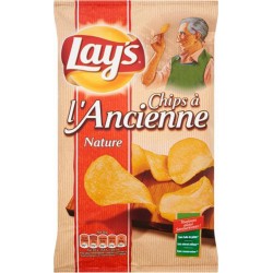 Lay's Lay’s Chips à l’Ancienne Nature 150g (lot de 10)
