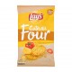 Lay's Lay’s Chips Cuites au Four Saveur Cheddar & Poivron 130g (lot de 6)