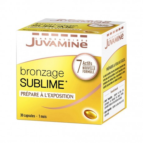 Juvamine Bronzage Sublime Prépare à l‘Exposition 7 Actifs Nouvelle Formule (lot de 2)