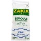 Zakia Semoule Fine de Blé Dur de Qualité Supérieure 5Kg (lot de 2)