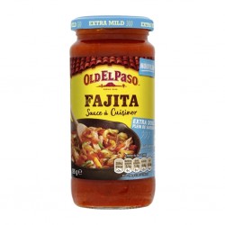 Old El Paso Fajita Sauce à Cuisiner Extra Doux 385g (lot de 4)