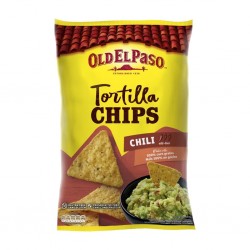 Old El Paso Tortilla Chips Chili Doux 185g (lot de 4)