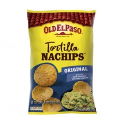 Old El Paso Tortilla Nachips Original 185g (lot de 4)