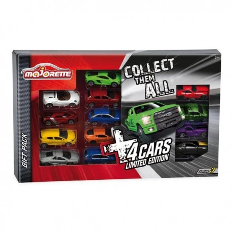 Majorette Collect Them All + 4 Cars Limited Edition 243430