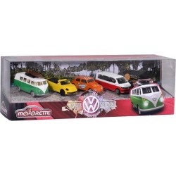 Majorette Set de 5 véhicules Originals Volkswagen Giftpack 737069