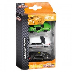 Majorette Racing Cars Métal 3 Véhicules 235944