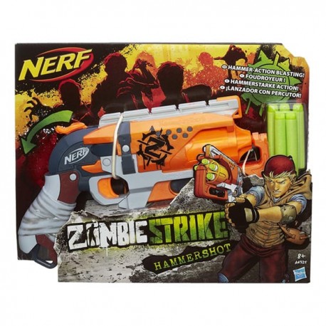 Nerf - Zombie Strike Hammershot Foudroyeur 702962