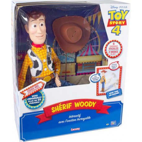 Lansay - Disney Toy Story 4 Shérif Woody 752418