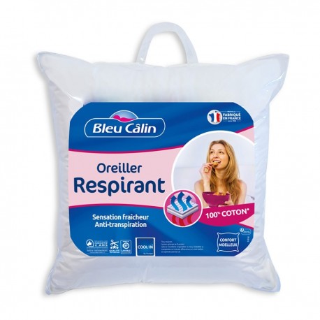 Bleucalin Oreiller Anti-Transpiration 60x60cm (lot de 2)