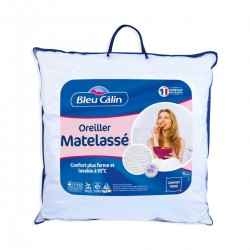 Bleucalin Oreiller Matelassé 60x60cm (lot de 2)