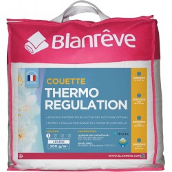 Blanrêve Blanreve Couette légère thermorégulation en microfibre 200x200cm