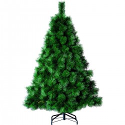 Roi Des Pins Sapin de Noël artificiel Aiguilles larges Vert 150cm