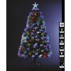 Féerie Christmas Sapin de Noël artificiel LED multicolore Vert 120cm