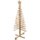 Lodge Sapin de Noël en bois articulé 120cm