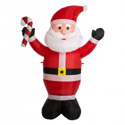 JoyeuxSapin.com Père Noël gonflable 120cm