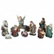 Féerie Christmas Kit de 11 Santons pour Crèche de Noël