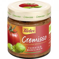 Tartex Cremisso Tomate-Basilic 180g (carton de 6)