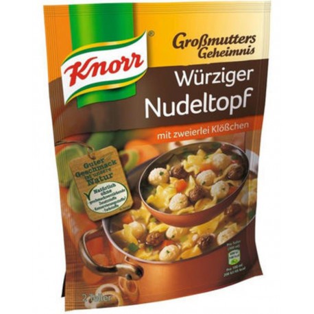 Knorr Wurziger Nudeltopf (carton de 9)