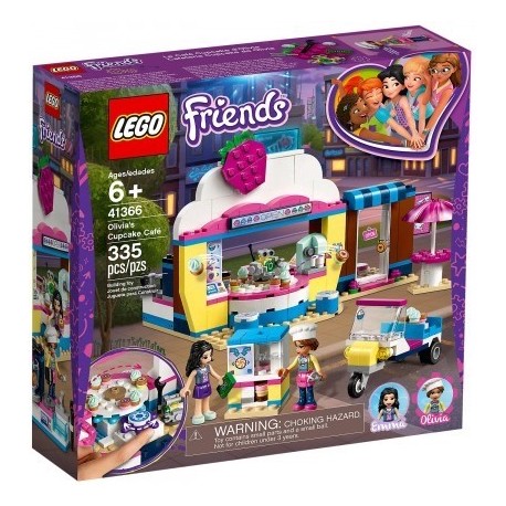 LEGO 41366 Friends - Le Cupcake Café d'Olivia
