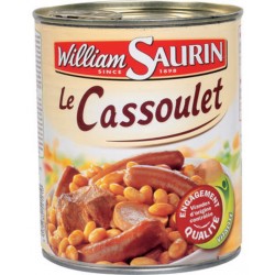 William Saurin Cassoulet 840g (lot de 4)