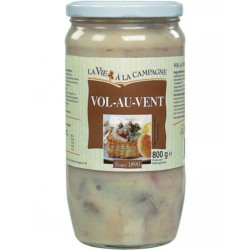 La Vie à la Campagne Sauce pour Vol-Au-Vent 800g (lot de 6)